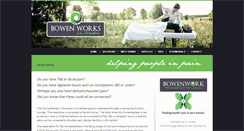 Desktop Screenshot of bowenworksinlondon.com