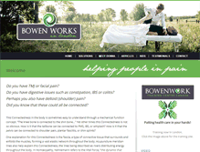 Tablet Screenshot of bowenworksinlondon.com
